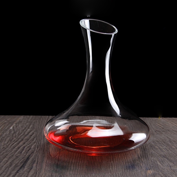 Title 1, Personalized Bevel Glass Red Wine Wine Decanter