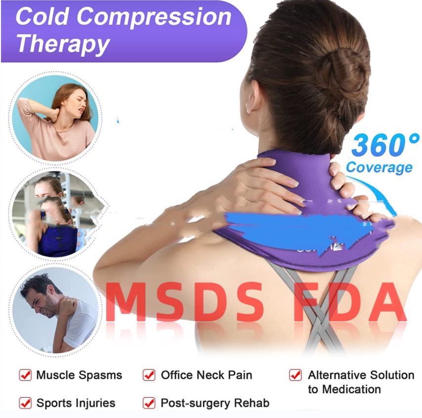 Title 4, Cold Compress Neck Ice Pack Gel Shawl