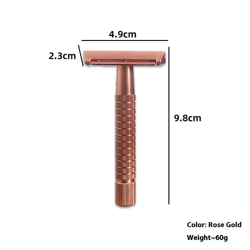 Title 8, Safe Old-fashioned Manual Shaver Unisex Full Bo...