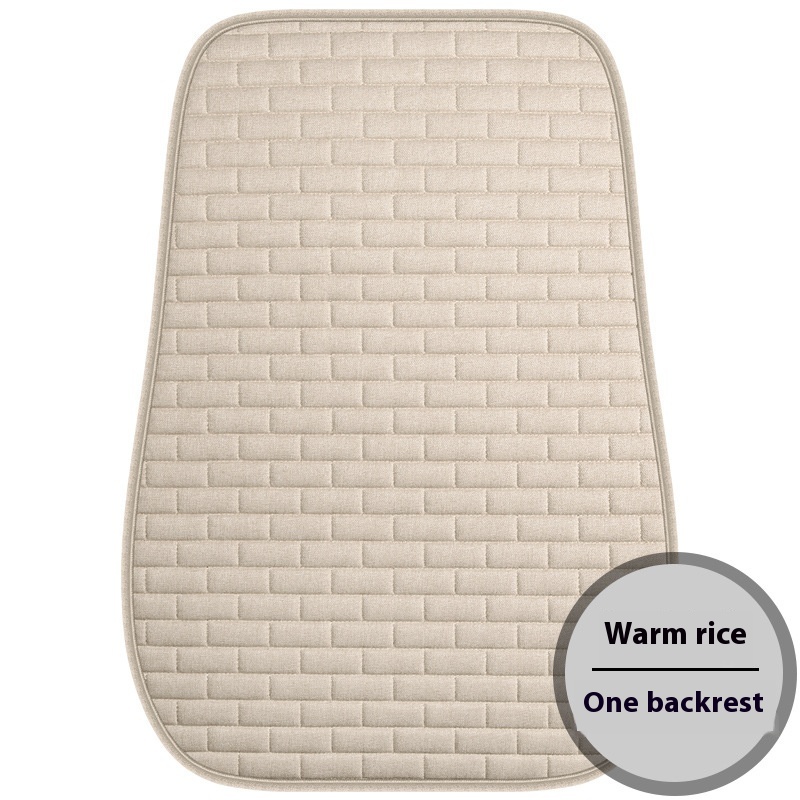 Beige Backrest Single Sheet