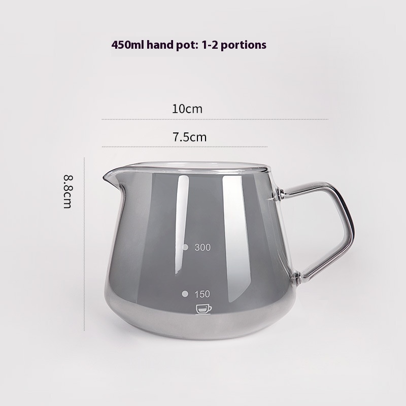 01 Coffeepot 450ml Smoky Gray