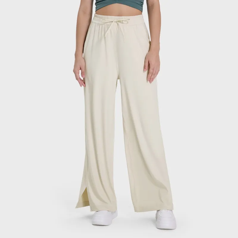 Loose Yoga Pants Side Pocket Leisure - Albumin