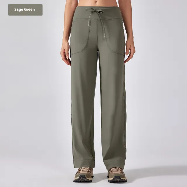 Fitness Yoga Women's Sports Casual Trousers Sage Green New - Shop at LoveMi