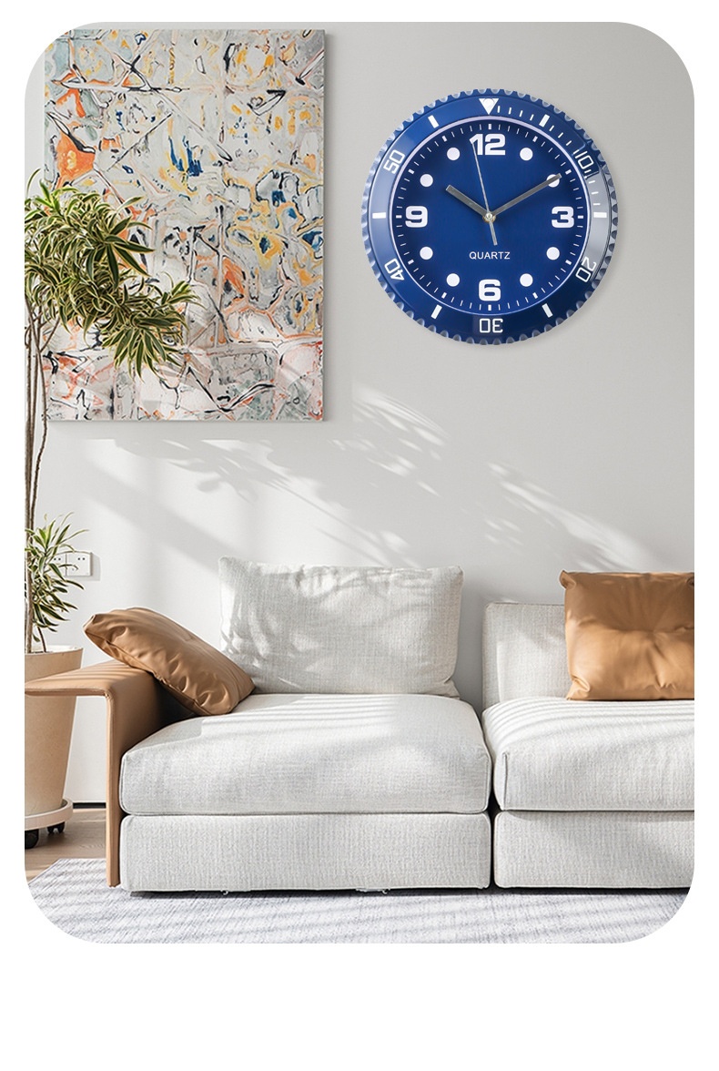 Title 10, Italian Home Living Room Quartz Watch Retro Noi...