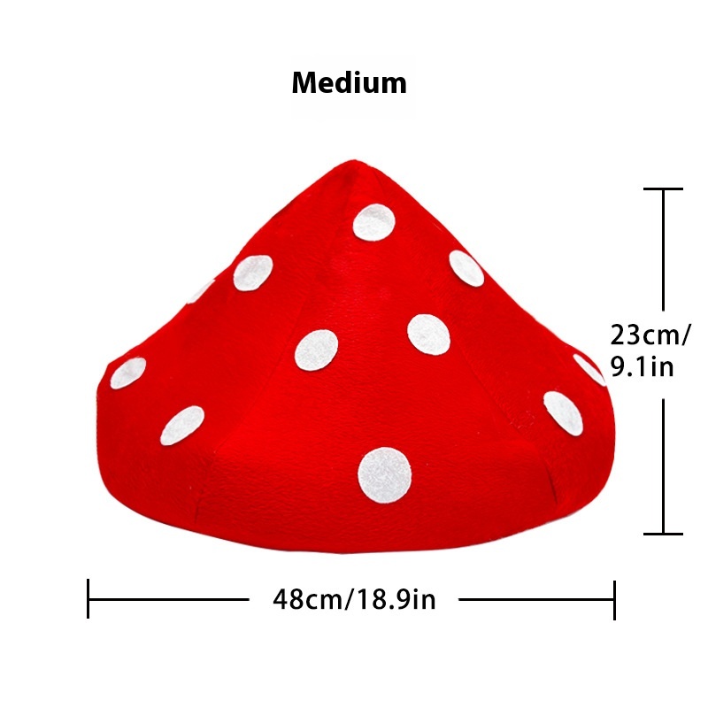 Title 5, Spotted Mob Cap Cartoon Plush Beret