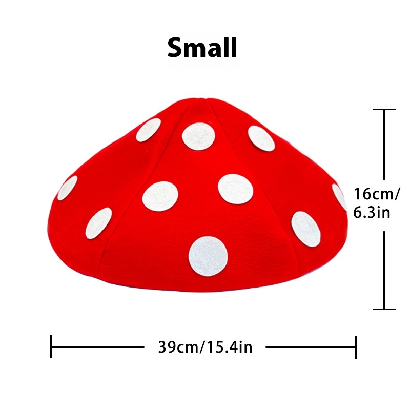 Title 4, Spotted Mob Cap Cartoon Plush Beret