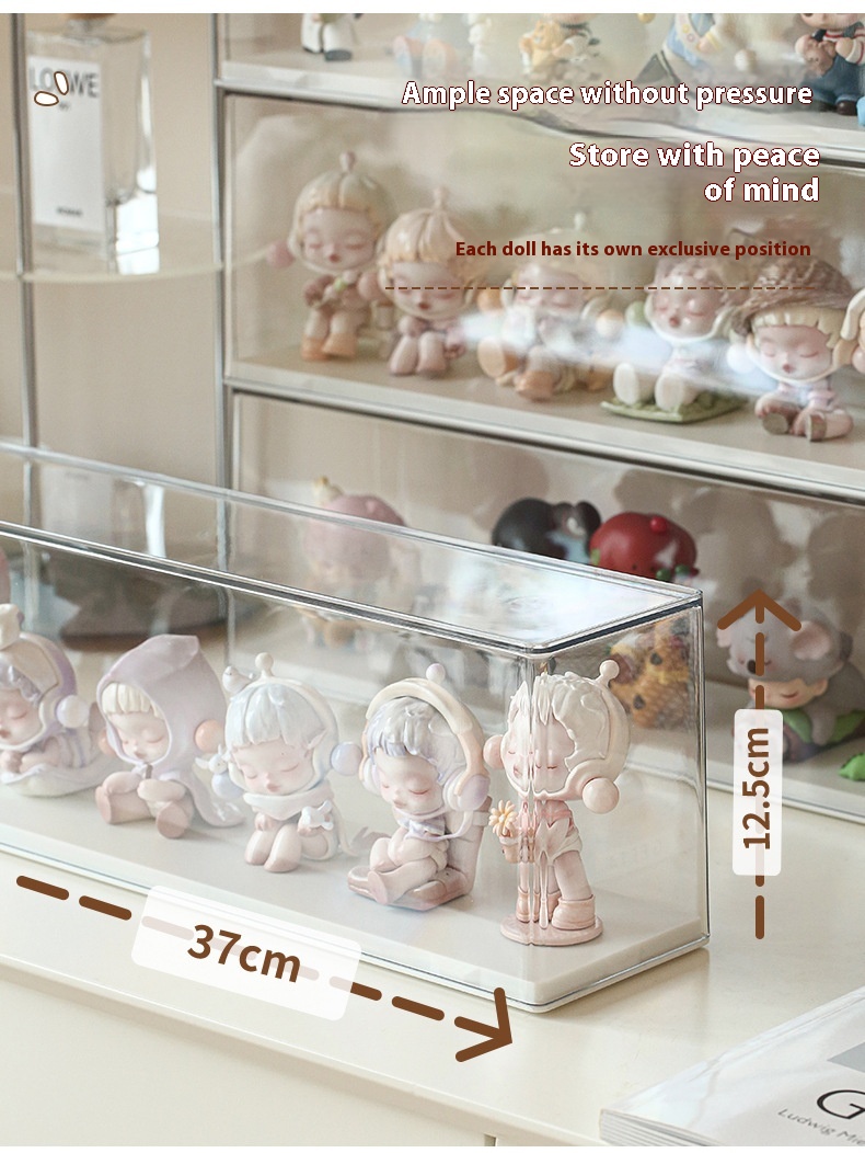 Title 2, Blind Box Storage Display Stand Acrylic Cute Gr...