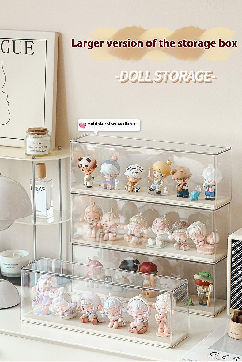 Title 1, Blind Box Storage Display Stand Acrylic Cute Gr...