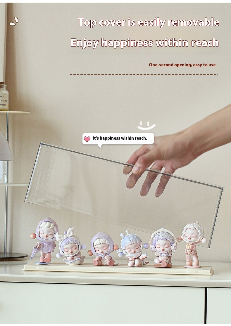 Title 5, Blind Box Storage Display Stand Acrylic Cute Gr...