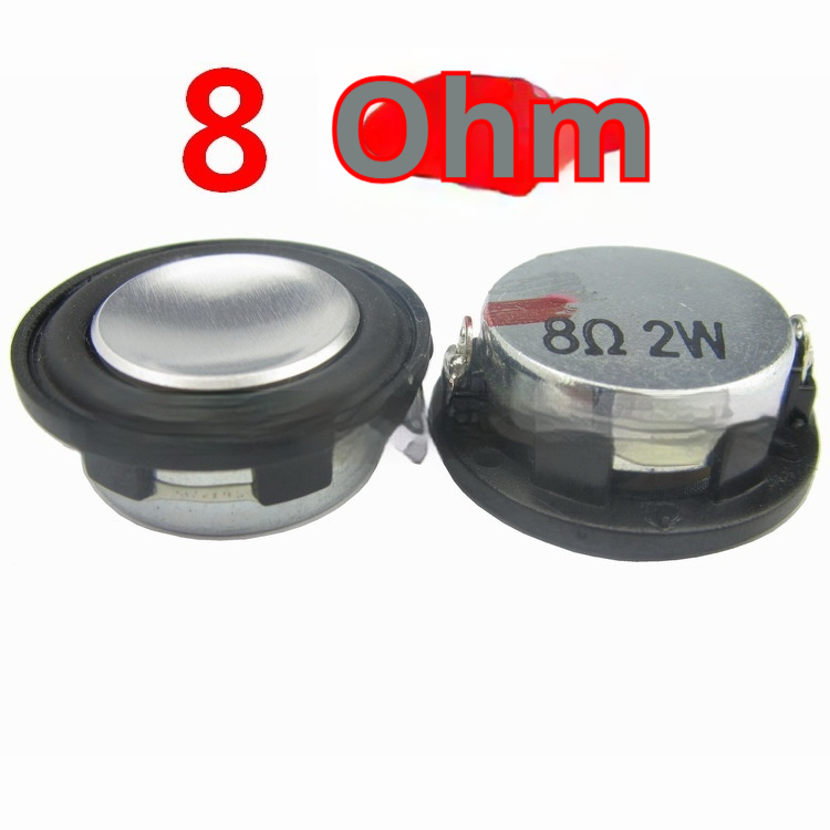 8 ohms