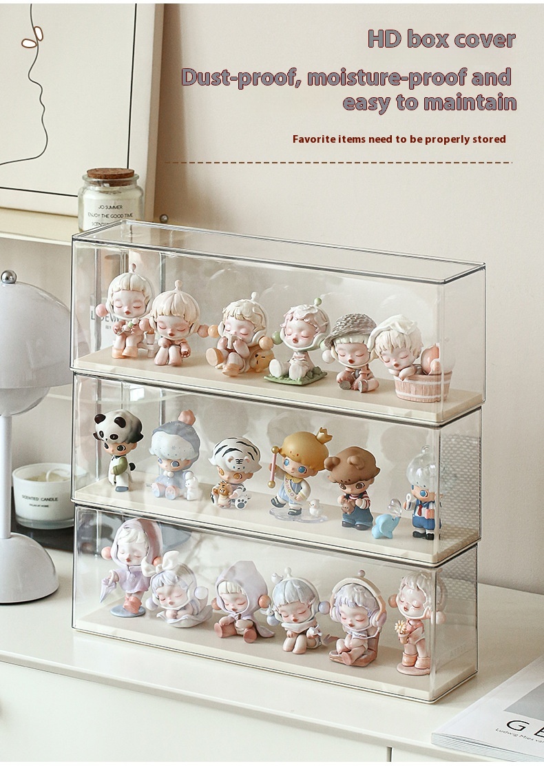 Title 6, Blind Box Storage Display Stand Acrylic Cute Gr...