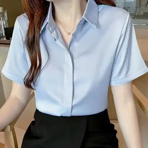 Blue short sleeve