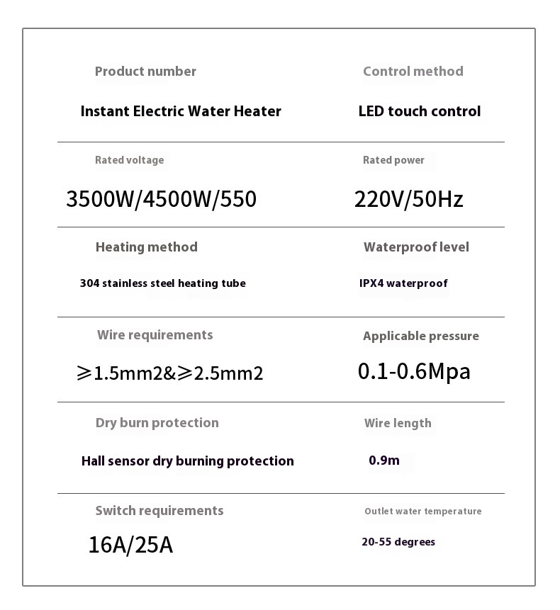 Title 6, Miniture Water Heater Water Heater Constant Tem...