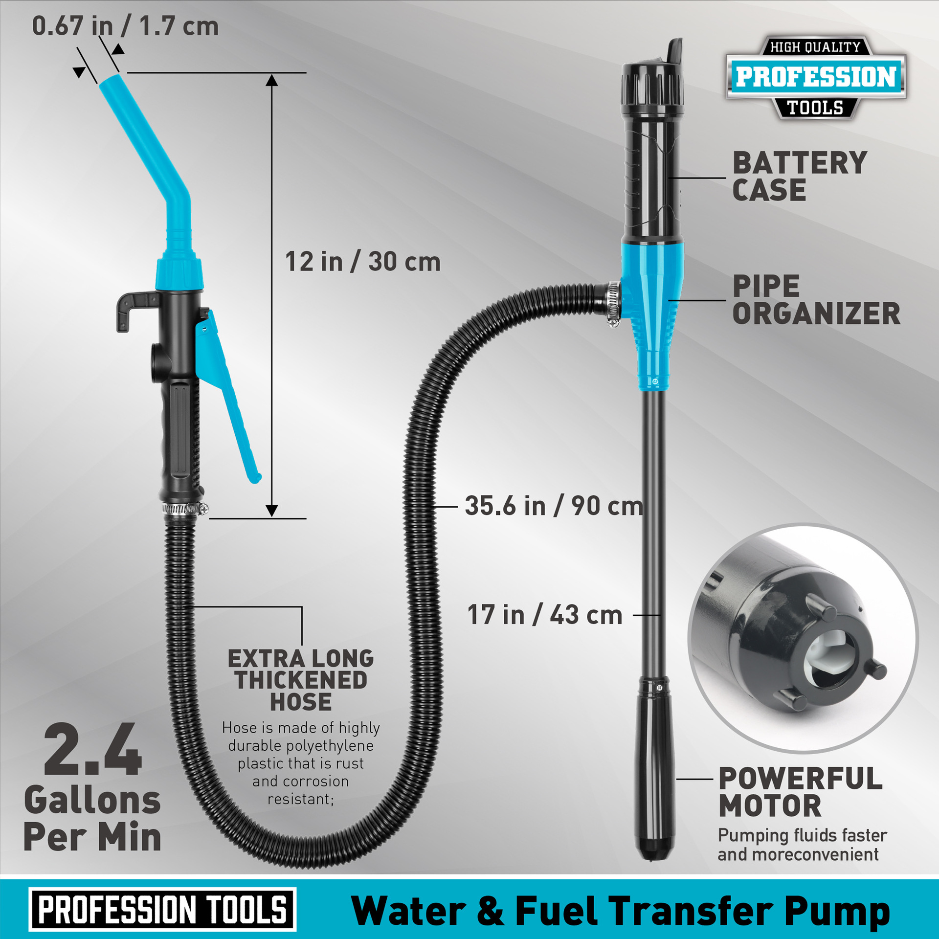 Title 6, Electric Car Fuel Tank Oil Extractor Battery Type