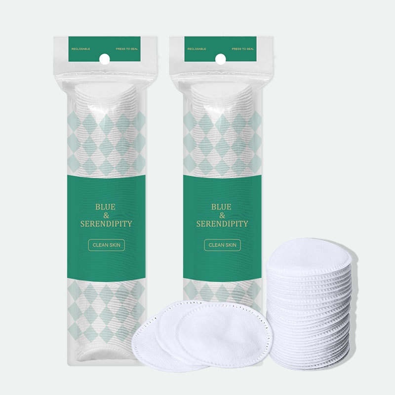 Title 1, Thick Round Cotton Puff Disposable