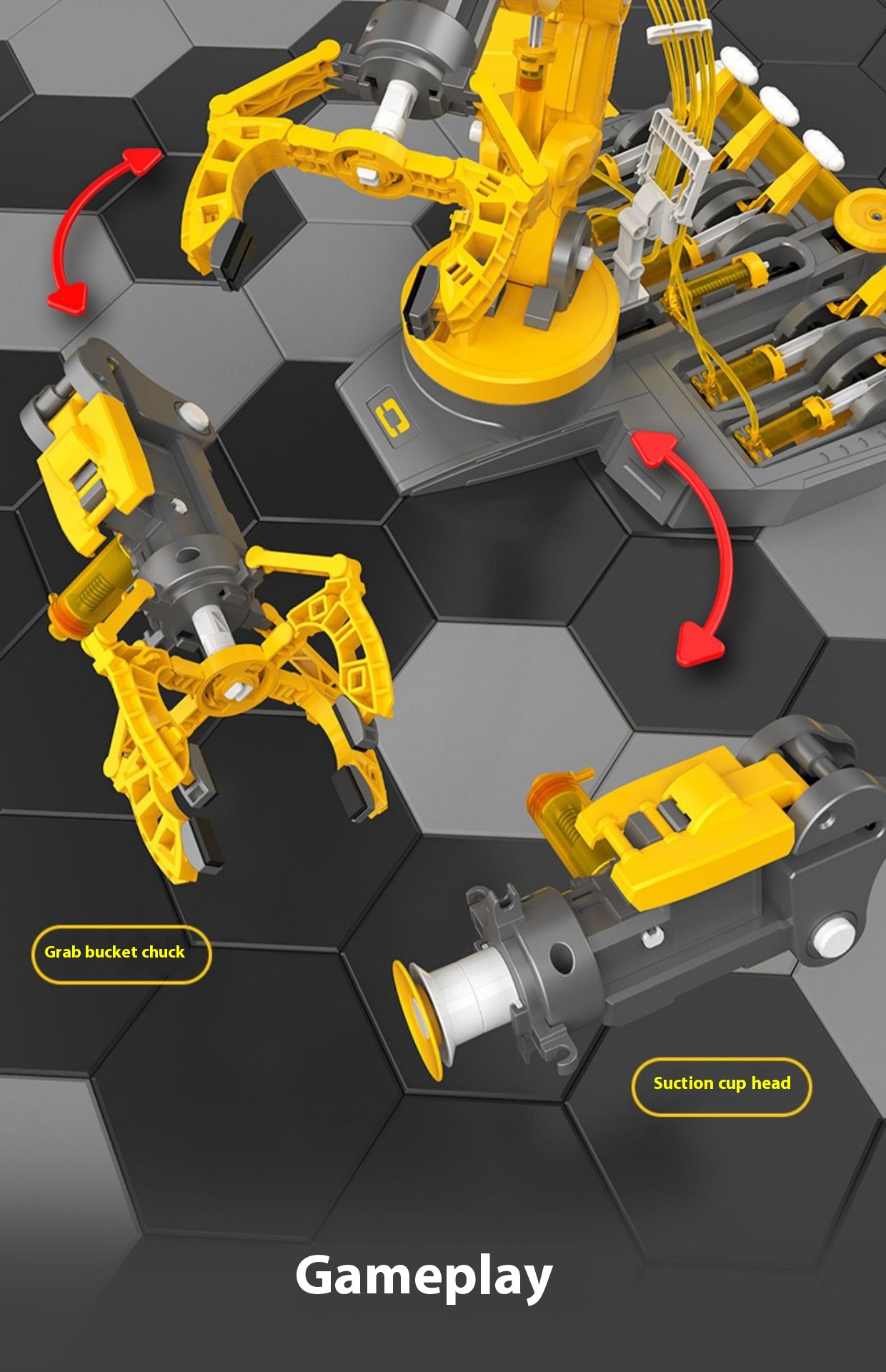 Title 4, Hydraulisch-mechanischer Arm, wissenschaftliche...