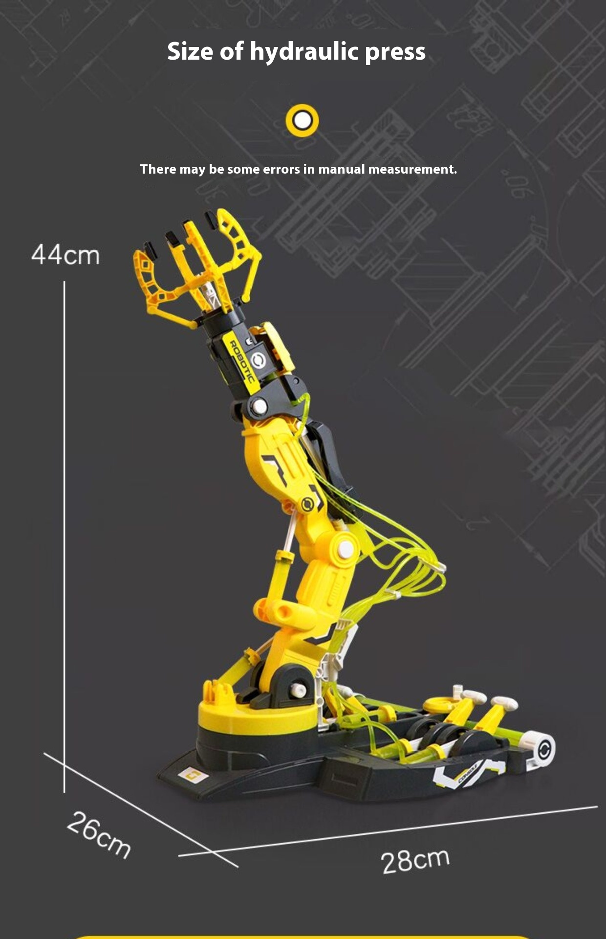 Title 1, Hydraulisch-mechanischer Arm, wissenschaftliche...