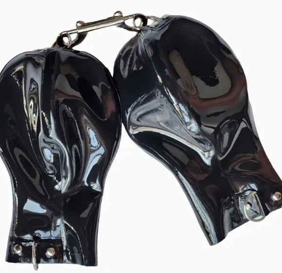 Boxing Gloves Latex Spherical Black - Shop at LoveMi