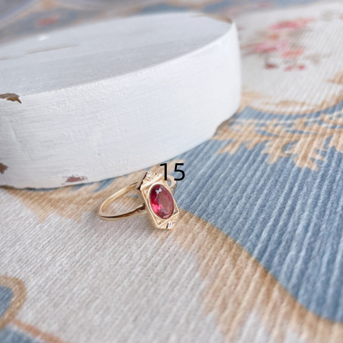 Garnet Ring 15