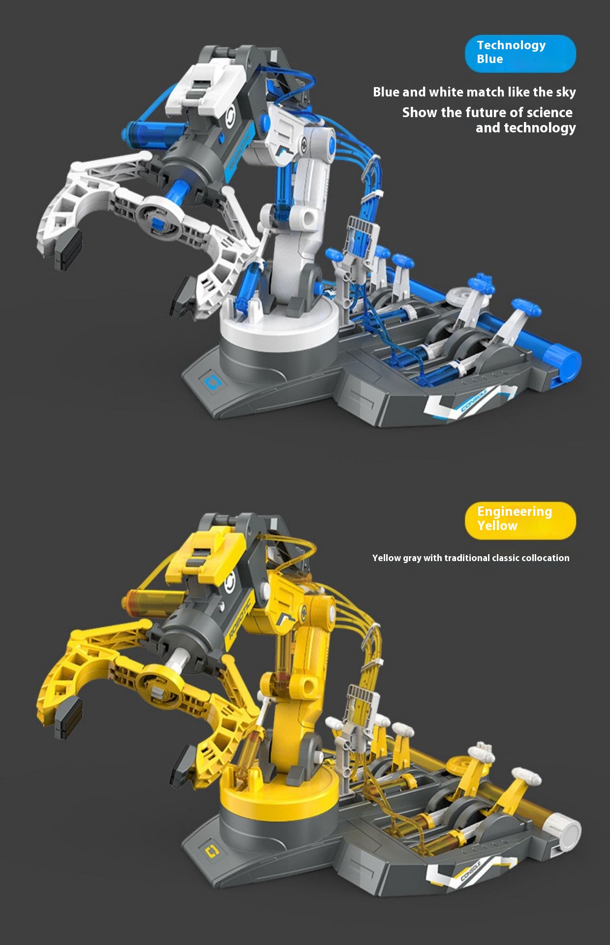 Title 8, Hydraulisch-mechanischer Arm, wissenschaftliche...