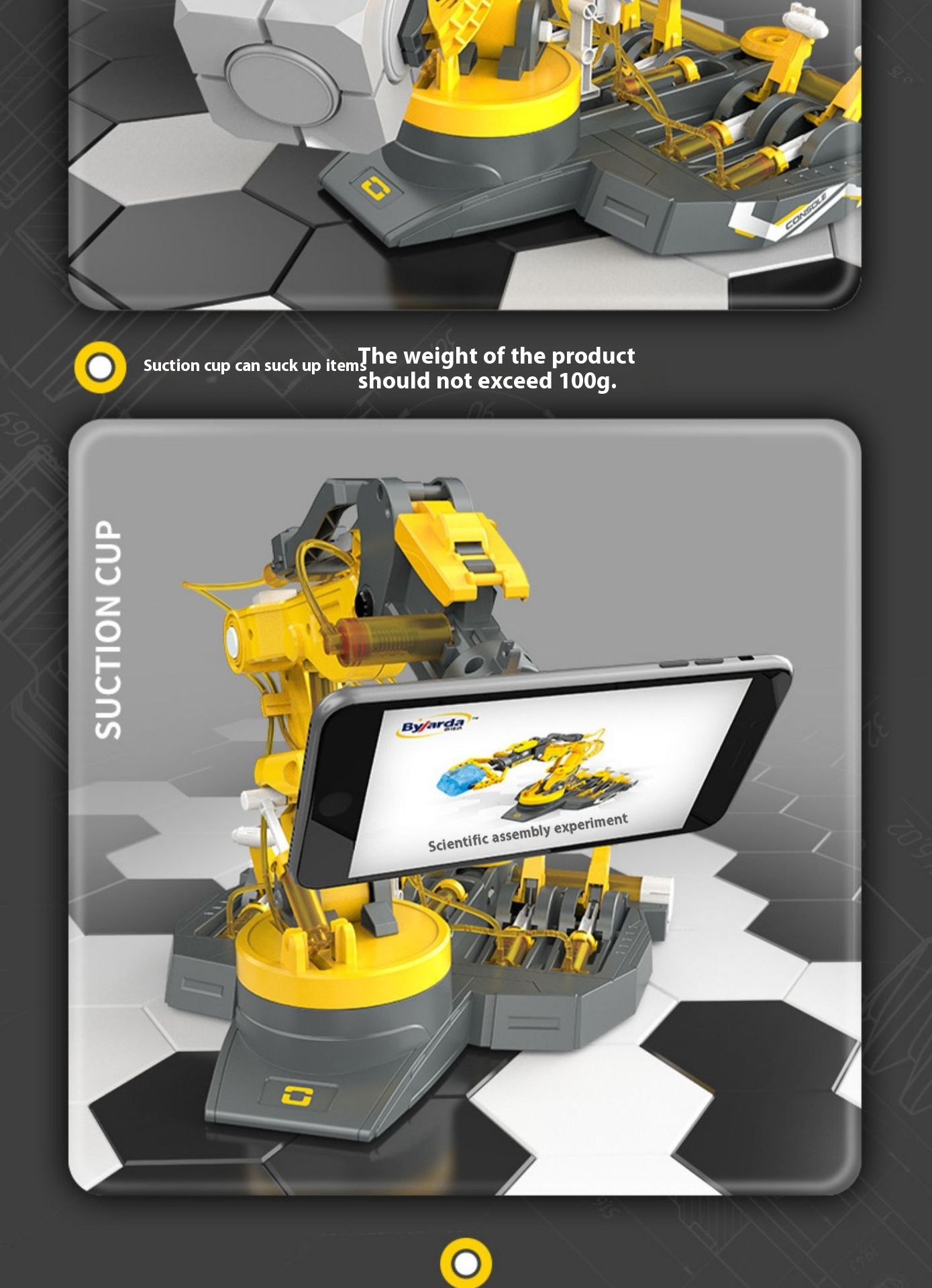 Title 12, Hydraulisch-mechanischer Arm, wissenschaftliche...