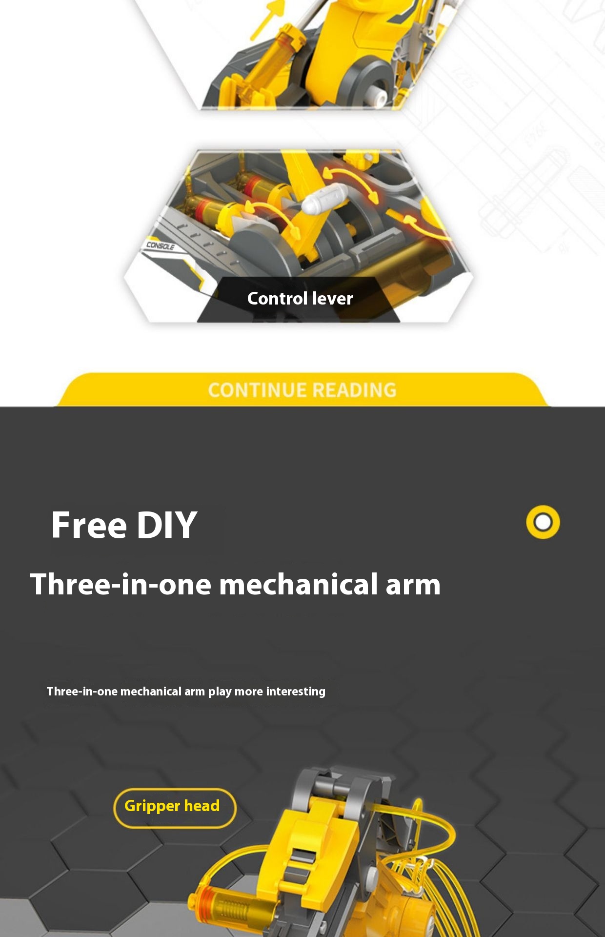 Title 2, Hydraulisch-mechanischer Arm, wissenschaftliche...