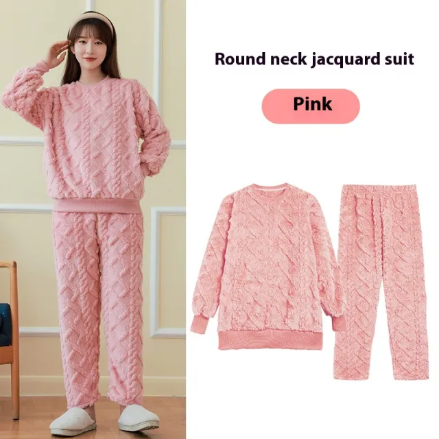 Men's And Women's Loose Homewear Suit Pink - Shop at LoveMi