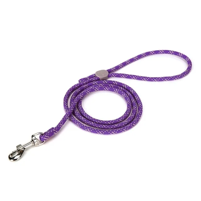 Colorful Color Sliding Adjustable Pet Leash Purple - Shop at LoveMi