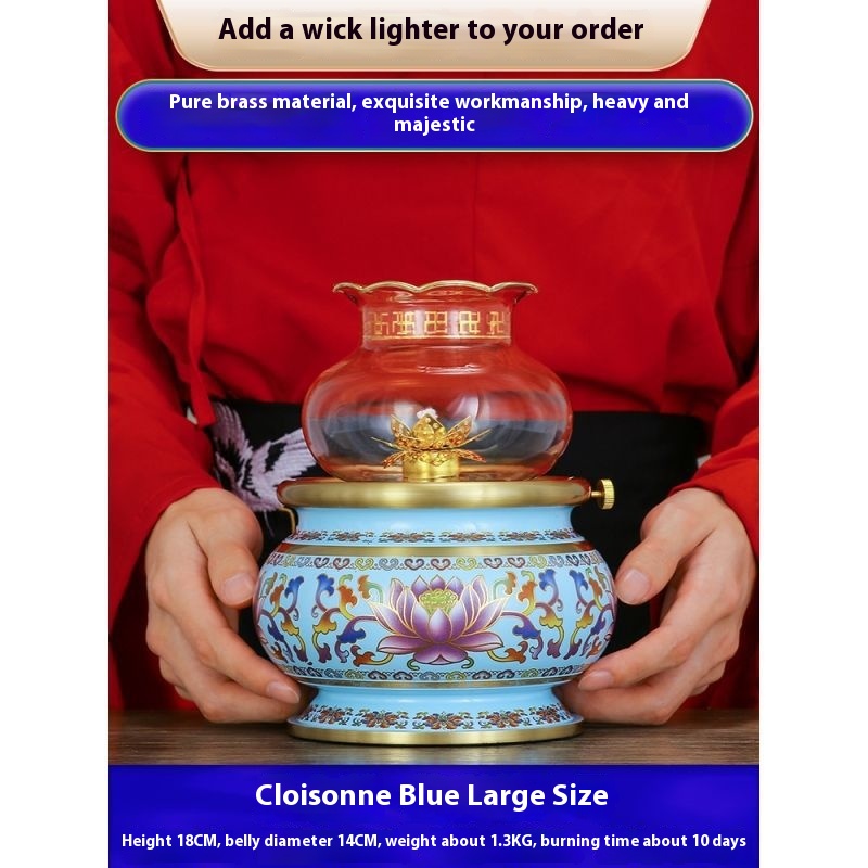 Large Blue Color
