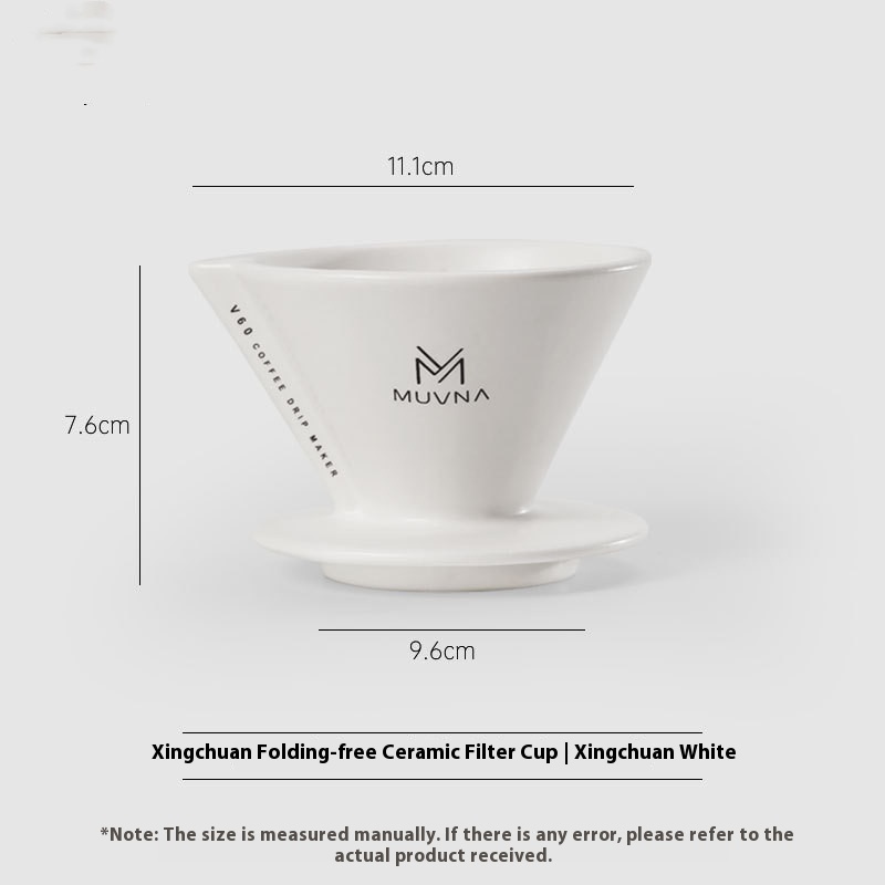 Title 6, Hoshikawa Pour-over Coffee V60 Filter Cup Ceram...