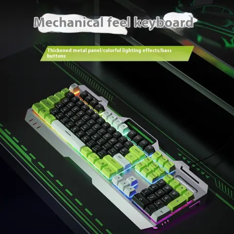Keyboard Wired Mechanical Feeling Gaming Electronic Sports Desktop Computer