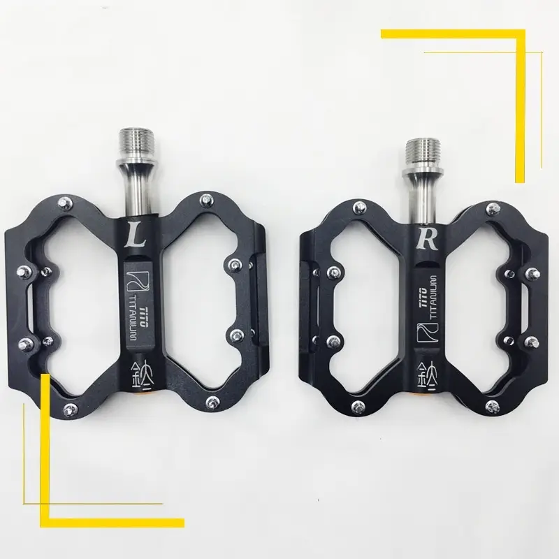 Titanium Alloy Pedal Road Mountain Bike