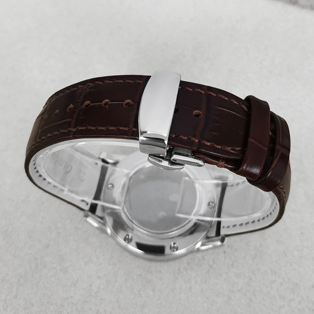 Title 6, Watch Case 39mm Leather Strap