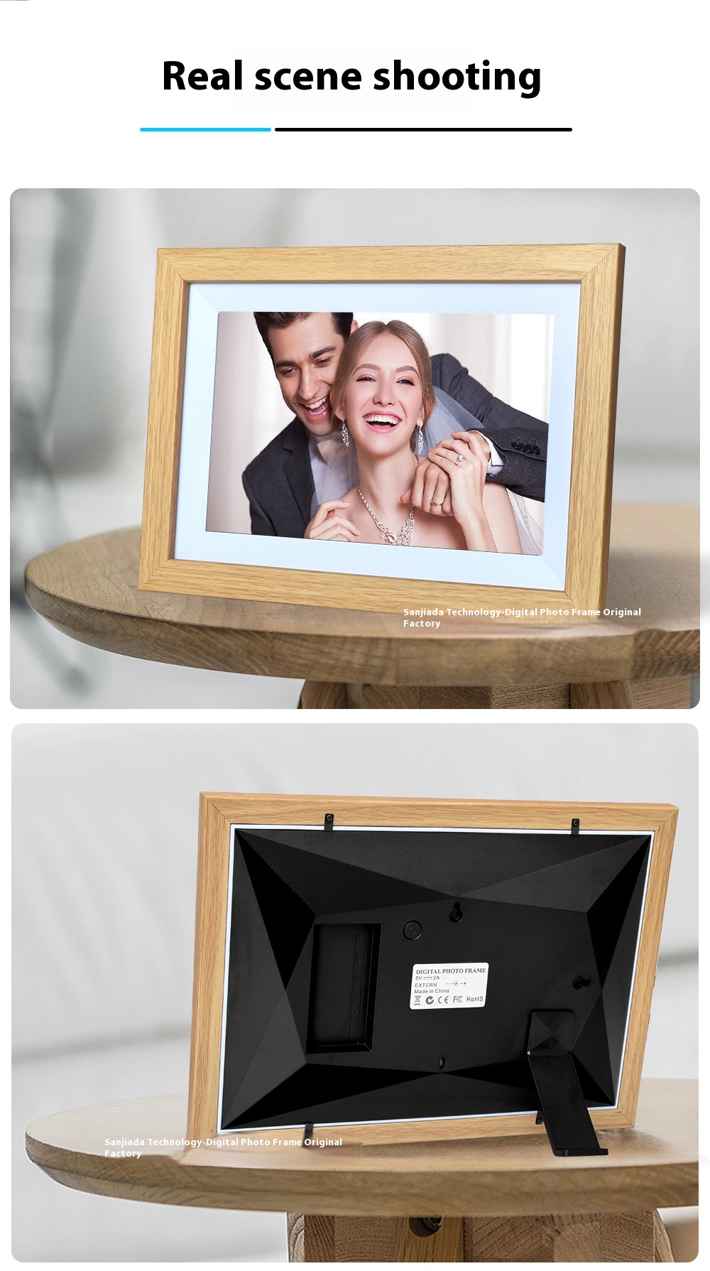 Title 6, 101 Inch WiFi Digital Photo Frame IPS Touch Screen