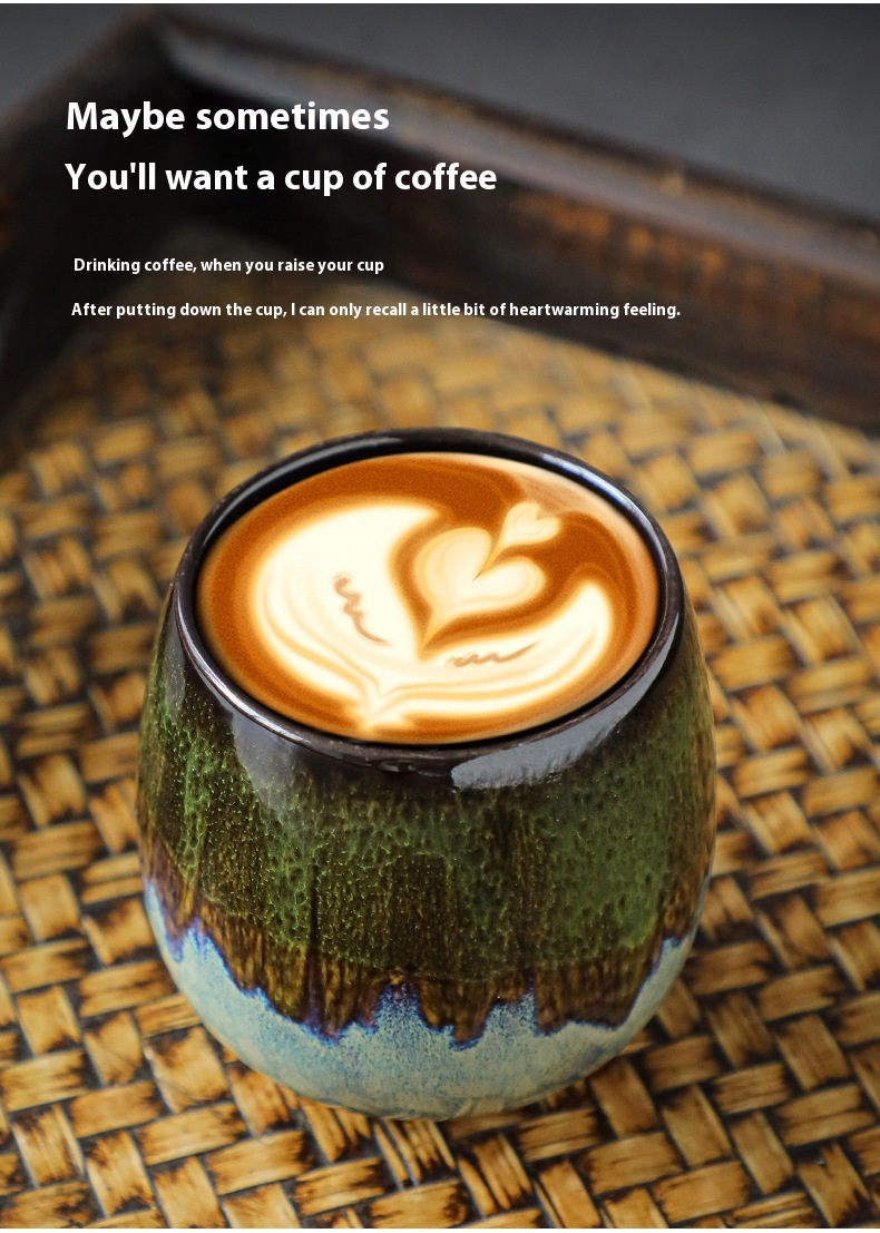 Title 12, 80ml Hand Color Ceramic Concentrated Coffee Cup