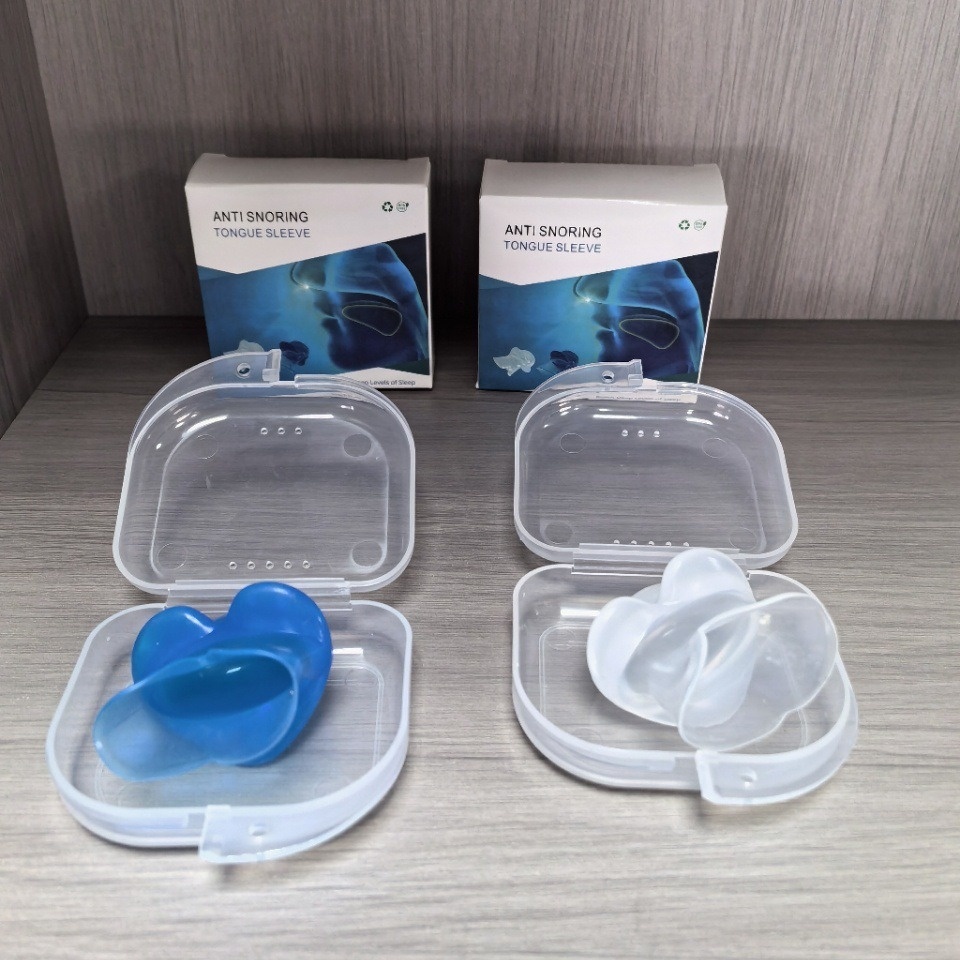 Title 3, Anti-snoring Device Tongue Case Silicone Anti-s...