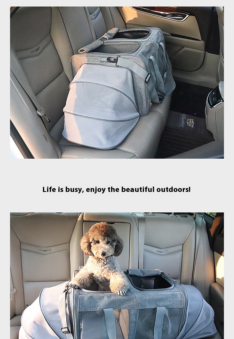 Title 2, Pet Car Breathable Dog Tent