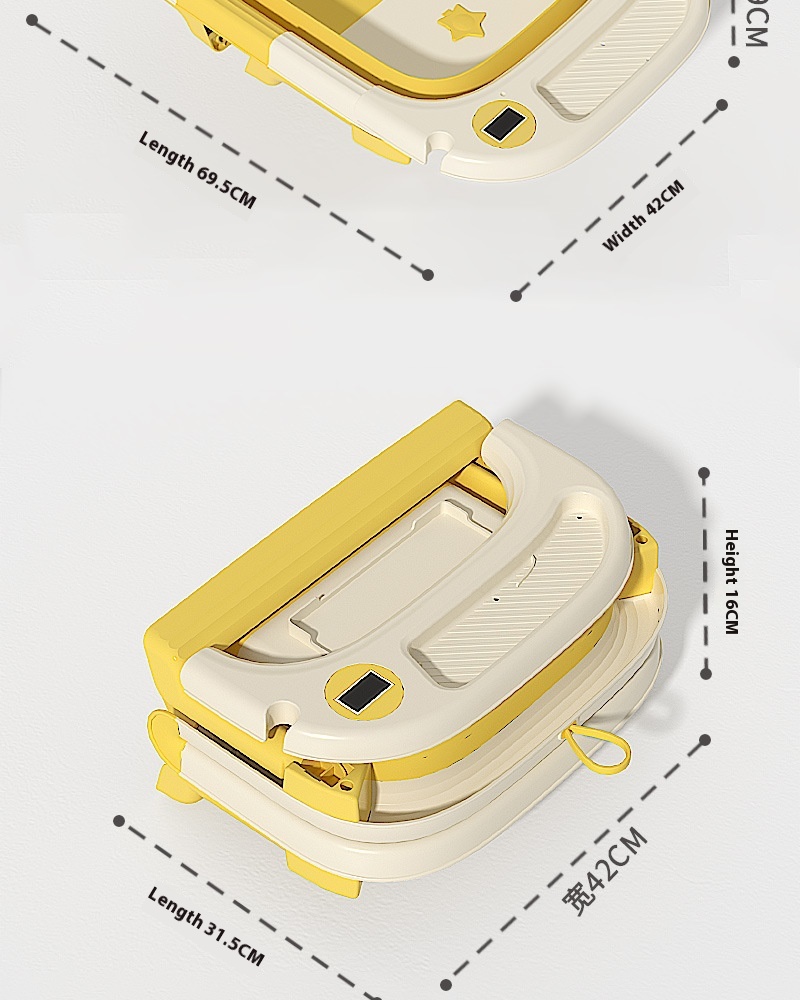 Title 6, Banheira Dobrável para Bebê 0-3 Anos Portátil c...