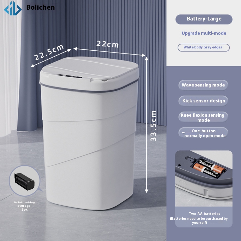 Battery 18L White Three Modes