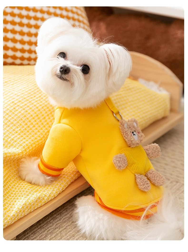 Title 2, Pet Clothes Autumn And Winter Warm Dog