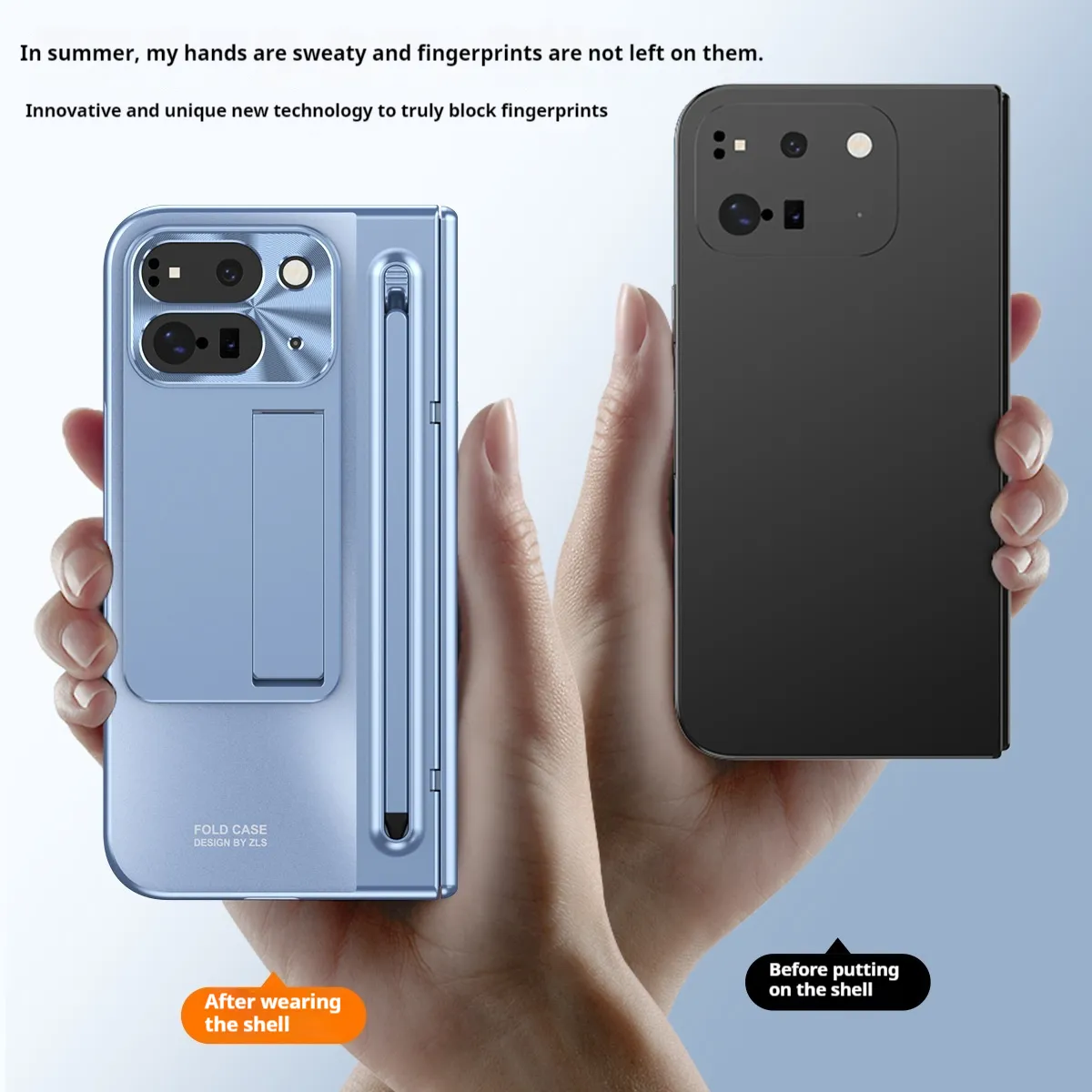 Pixel9proFold Shell Membrane Integrated All-inclusive Hinge Pen