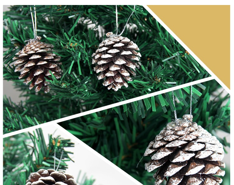 Title 3, Pine Cone Christmas Tree Decoration Primary Col...