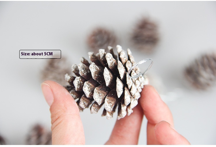 Title 8, Pine Cone Christmas Tree Decoration Primary Col...