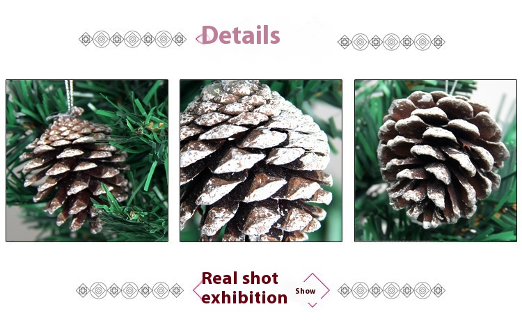 Title 5, Pine Cone Christmas Tree Decoration Primary Col...