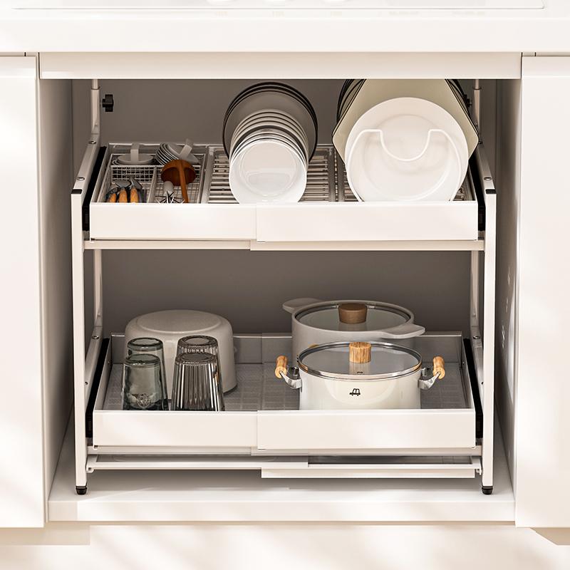 Title 5, Installation-free Retractable Pull-out Plate Rack