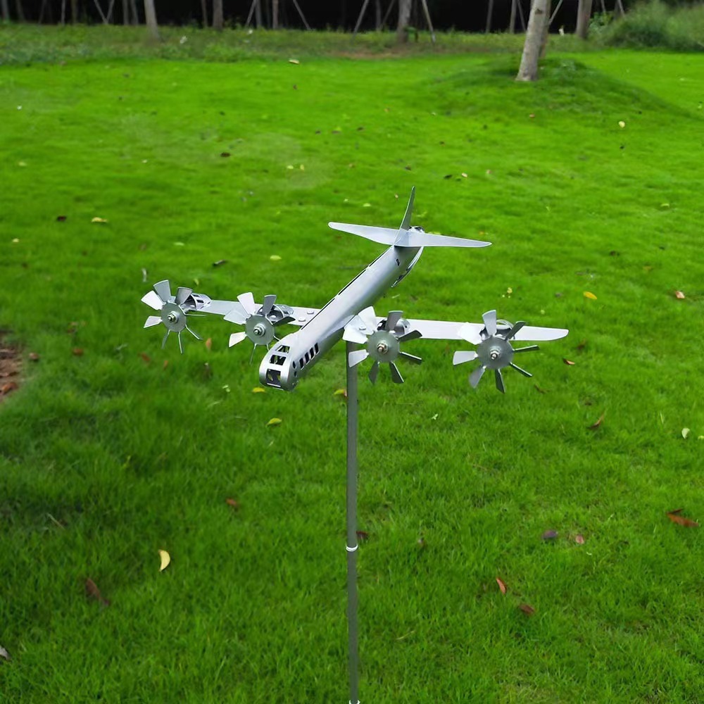 Title 1, Windmill Airplane Garden Decoration Garden Floo...