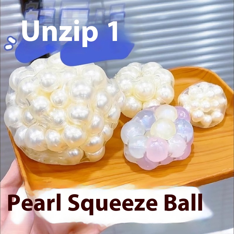 Pearl Color Squeeze Stress Ball