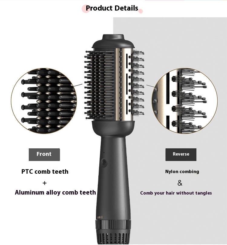 Title 3, Multifunctional Three-in-one Hot Air Comb Hair ...