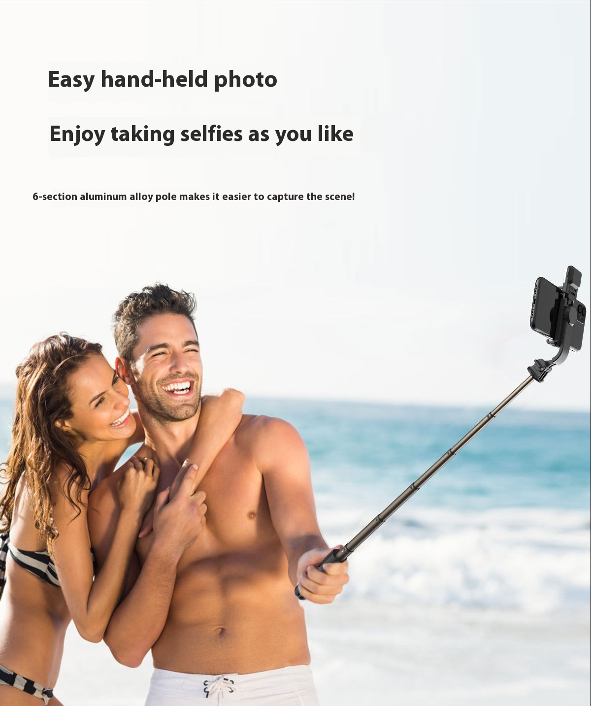 Title 11, Bluetooth Fill Light Selfie Stick Integrated Tr...