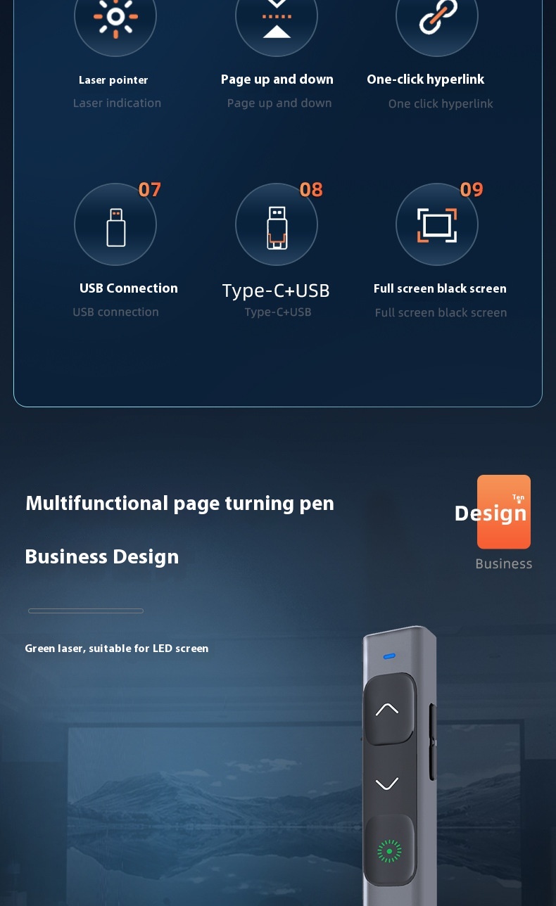 Title 4, Laser Pointer With Remote Control Plug And Play...